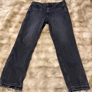 GAP Women's Black Straight Leg Jeans